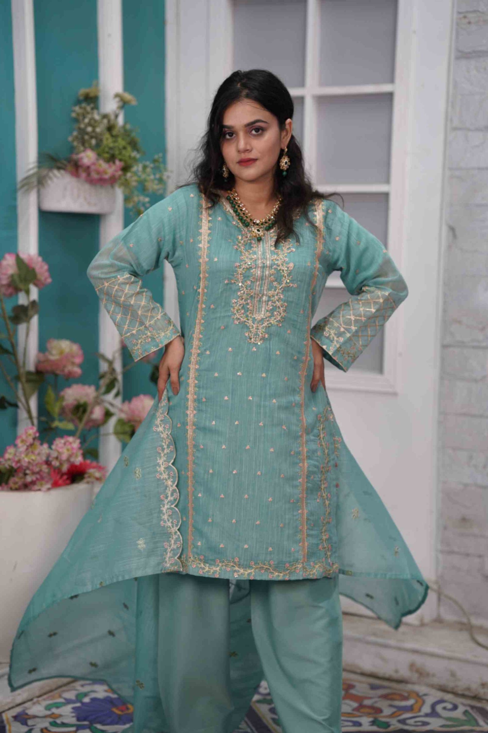 KHADDI MINAR OUTFIT | TK-0321